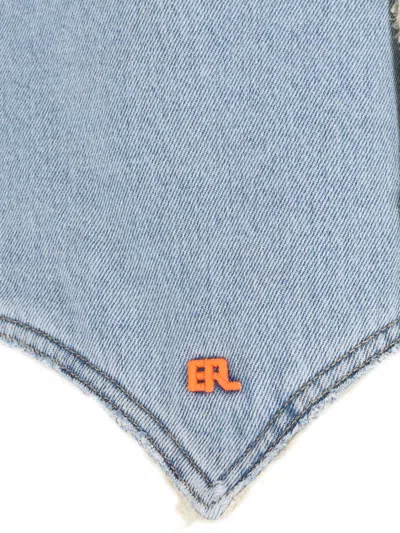 Erl X Levis Sherpa Denim Vest