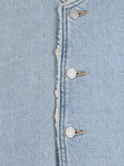 Erl X Levis Sherpa Denim Vest
