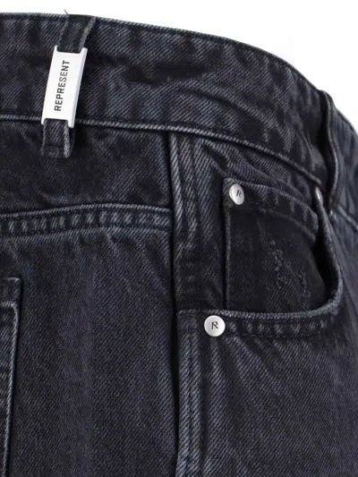 Represent Straight Jeans In Black