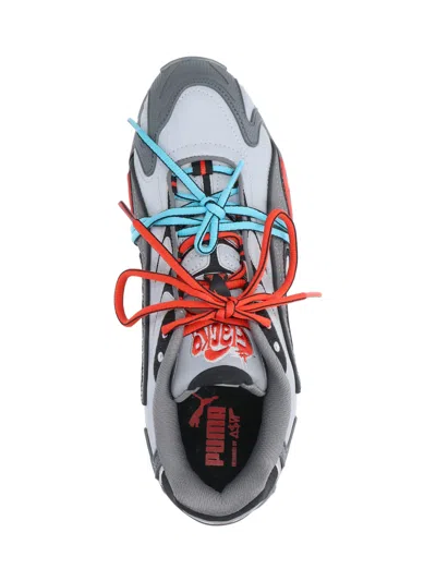 Puma X Asap Rocky Inhale Reflective Sneakers In Gray