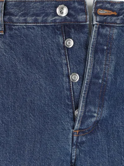 Apc A.p.c. Relaxed Jeans In Blue