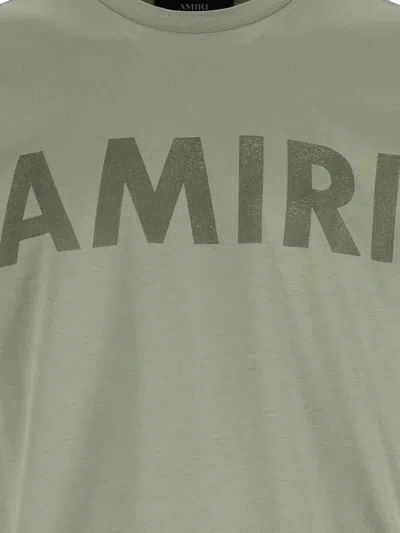 Amiri Stencil T-shirt In Green