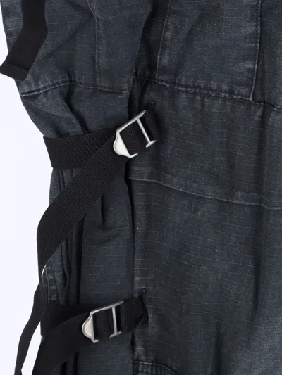 Magliano Straight Trousers With Adjustable Straps And Pockets