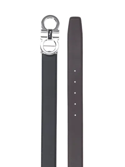 Ferragamo Reversible Belt Gancini