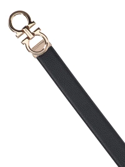 Ferragamo 'gancini' Reversible Belt