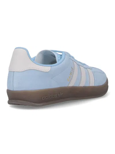 Adidas Originals Handball Spezial Sneakers In Cyan Suede