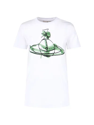 Vivienne Westwood Orb Printed Crewneck T-shirt