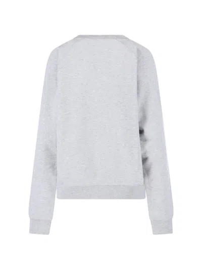 Vivienne Westwood Orb-embellished Crew Neck Sweatshirt In Gray
