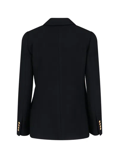 Chloé Cascade-lapel Double-breasted Boucle Jacket