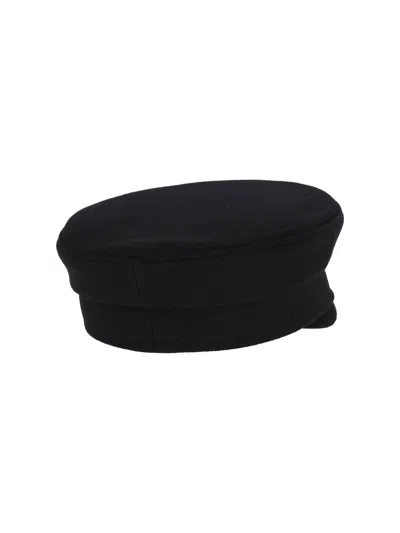 Ruslan Baginskiy Wool Hat With Rhinestones Baker Boy