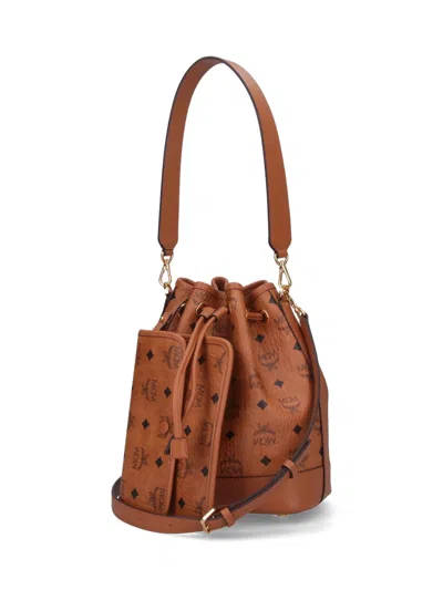 Mcm Medium Bucket Bag Dessau