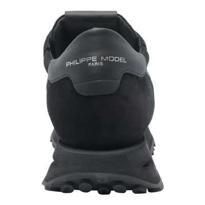 Philippe Model Baskets Bi Matière In Black