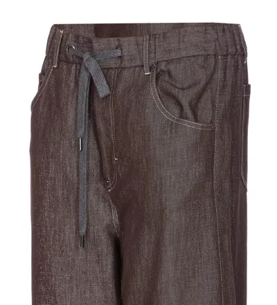 Brunello Cucinelli Trousers Wide Leg Drawstring Waist