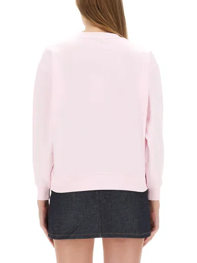 Kenzo Embroidered Sweatshirt Boke Flower 2.0 In Pink