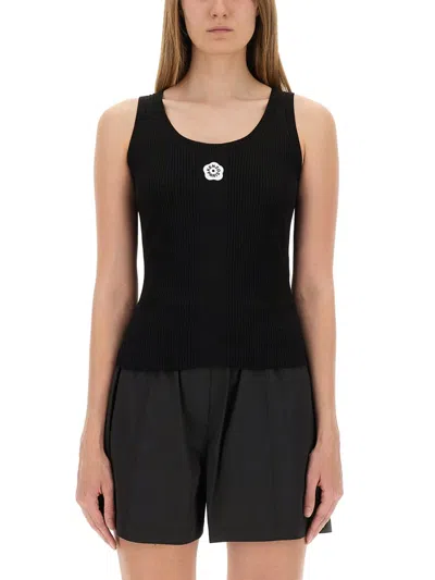 Kenzo Tank Top With Embroidery Boke Flower 2.0
