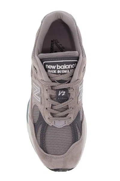 New Balance Versatile Grey Sneakers With Suede