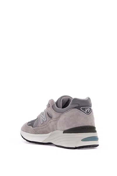 New Balance Versatile Grey Sneakers With Suede