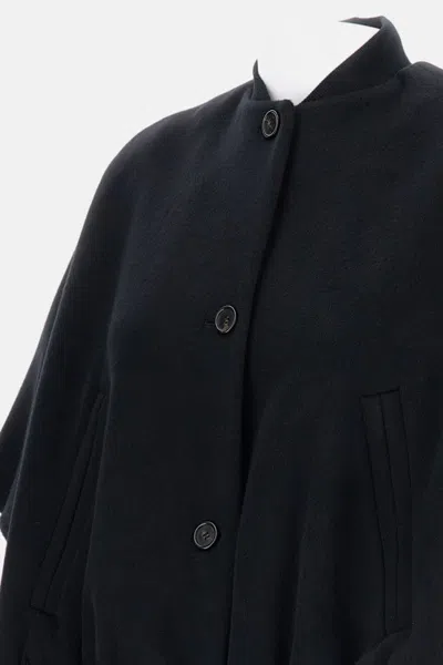 Max Mara Women Cashmere Cropped Sleeve Jacket In Black