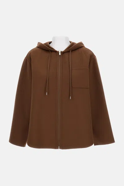 Max Mara Mina Wool And Silk Mix Jacket