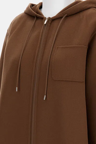 Max Mara Mina Wool And Silk Mix Jacket