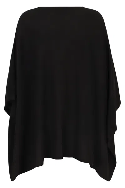 Vince Funnel Neck Knit Cashmere Poncho