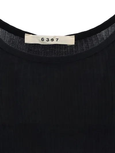 6397 Tank Top In Maglia In Black