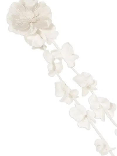 Jennifer Behr Flower-drop Hair Pin In White