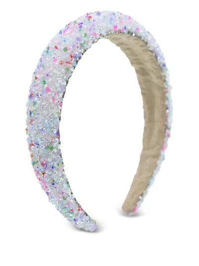 Mimi Tutu Gemstone-embellished Headband In White