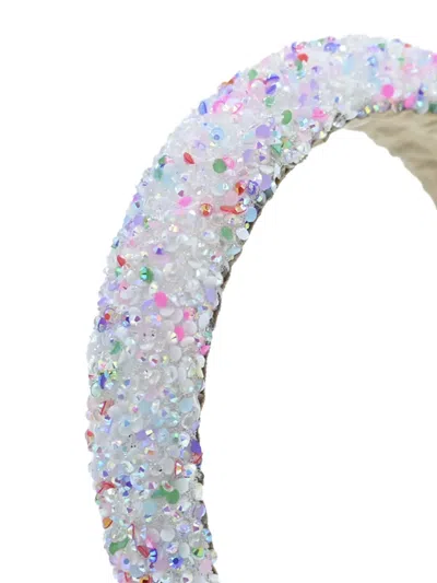 Mimi Tutu Gemstone-embellished Headband In White