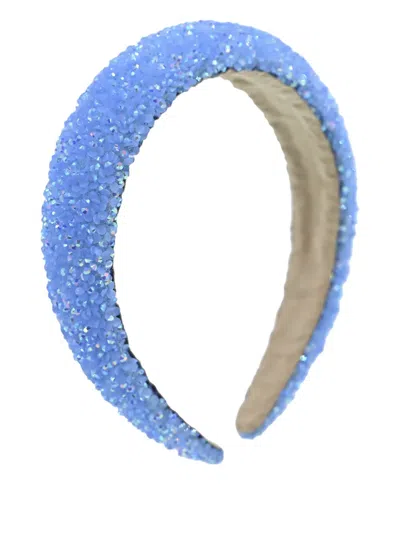 Mimi Tutu Crystal-embellished Headband In Blue