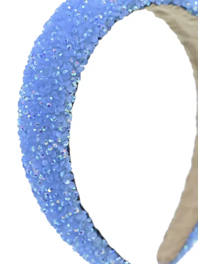 Mimi Tutu Crystal-embellished Headband In Blue