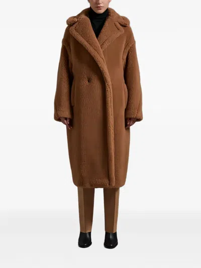 Max Mara Teddy Icon Coat In Brown