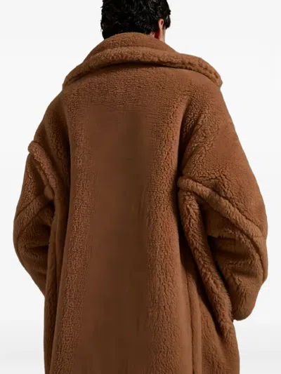 Max Mara Teddy Icon Coat In Brown