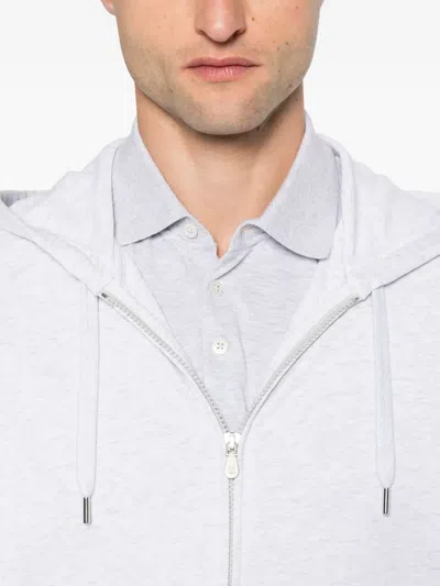 Brunello Cucinelli Hoodie Cotton Drawstring