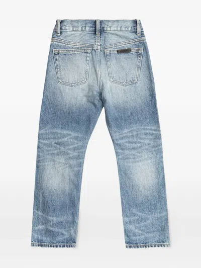 Essentials Faded Jeans In Blue