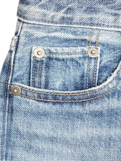 Essentials Faded Jeans In Blue