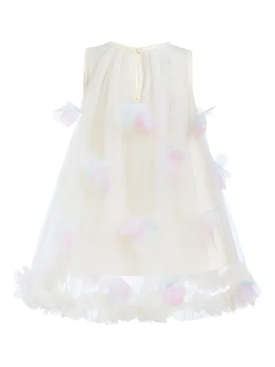 Mimi Tutu Blooming Tulle Sleeveless Dress In Neutral