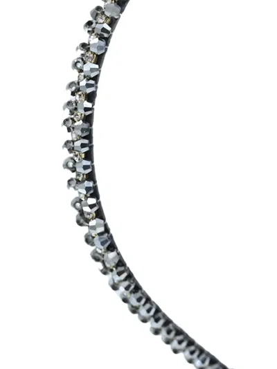 Mimi Tutu Crystal-embellished Headband In Black