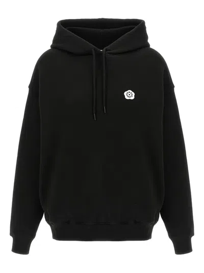 Kenzo Hooded Sweatshirt Boke In Black