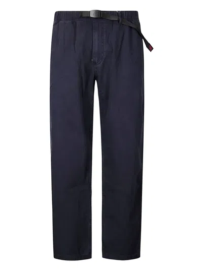 Gramicci Cotton Straight-leg Trousers In Blue