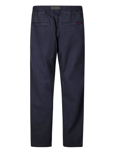 Gramicci Cotton Straight-leg Trousers In Blue