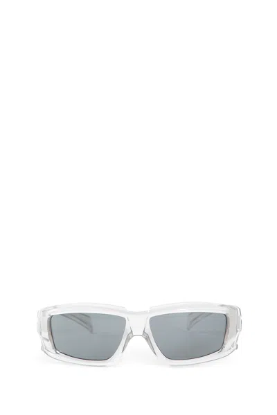Rick Owens Unisex Colorless Eyewear In White