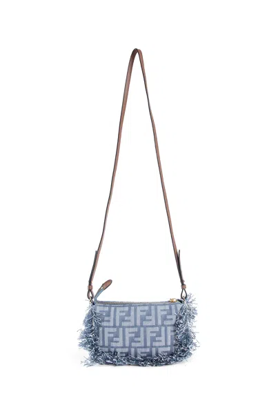 Fendi Woman Blue Clutches & Pouches