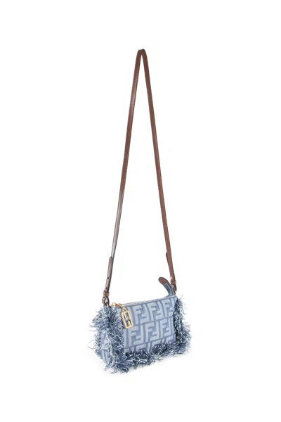 Fendi Woman Blue Clutches & Pouches