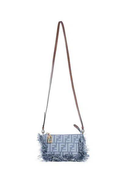 Fendi Woman Blue Clutches & Pouches