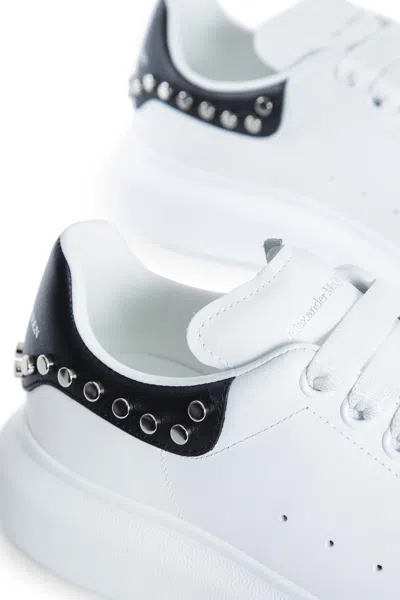 Alexander Mcqueen Alexander Mc Queen Oversize White Black Sneaker With Studs