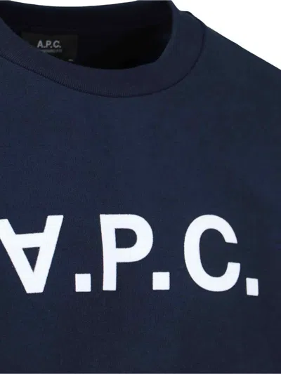 Apc A.p.c. Sweaters In Blue