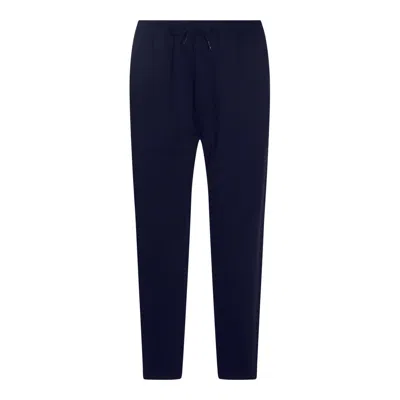 Brunello Cucinelli Cotton Blend Joggers In Blue