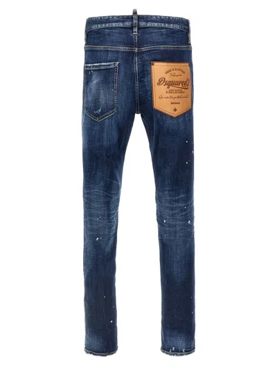 Dsquared2 Blue Narrow Denim Jeans