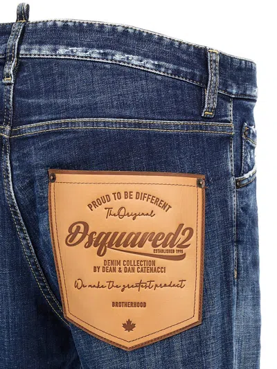 Dsquared2 Blue Narrow Denim Jeans